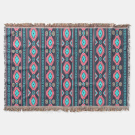 Südwestliches ethnisches Stammes- Muster Decke