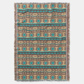 Südwestliches ethnisches Stammes- Muster Decke (Vorderseite Vertikal)