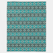 Südwestliches ethnisches Stammes- Muster Fleecedecke (Vorderseite)