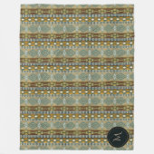 südwestliches ethnisches Stammes- Muster Fleecedecke (Vorderseite)