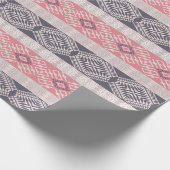 Südwestliches ethnisches Stammes- Muster Geschenkpapier (Ecke)