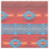 Südwestliches ethnisches Stammes- Muster Stoff (Nahaufnahme)