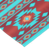 Südwestliches ethnisches Stammes- Muster Tischdecke (Schrägansicht)