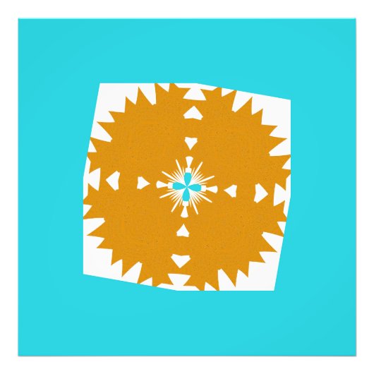 Südwestliches Farbmuster von Vibes Fotodruck (Vorne)