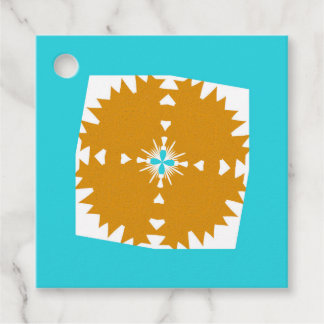 Südwestliches Farbmuster von Vibes Geschenkanhänger