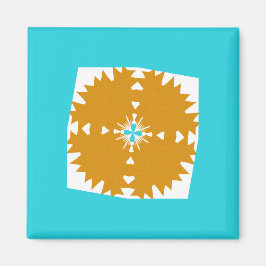 Südwestliches Farbmuster von Vibes Magnet