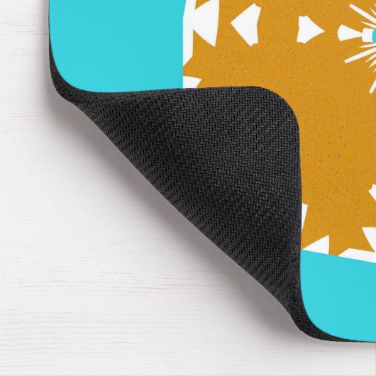 Südwestliches Farbmuster von Vibes Mousepad (Ecke)