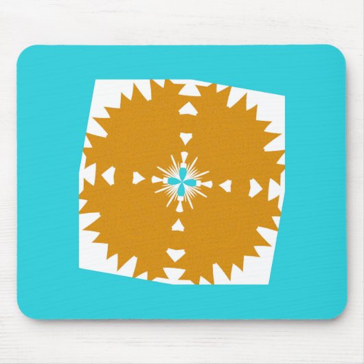 Südwestliches Farbmuster von Vibes Mousepad (Vorne)