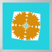 Südwestliches Farbmuster von Vibes Poster (Vorne)