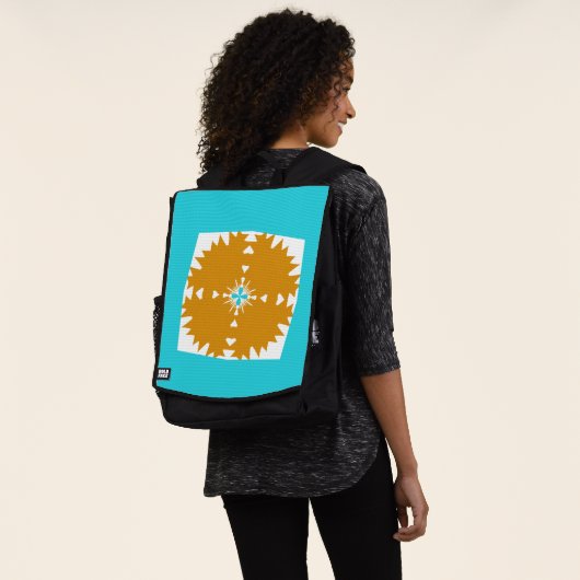 Südwestliches Farbmuster von Vibes Rucksack (Ausgewaschen)