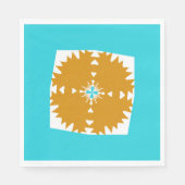 Südwestliches Farbmuster von Vibes Serviette (Vorderseite)