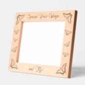 Südwestliches Frack Butterfly Personalisiert Geätzte Rahmen (Links)