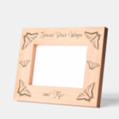 Südwestliches Frack Butterfly Personalisiert Geätzte Rahmen (Links)