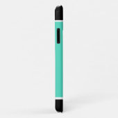 Südwestliches Gecko-Meer grün und schwarz Case-Mate iPhone Hülle (Hinten/Rechts)