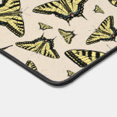 Südwestliches Gelbes Frack Schmetterlingsmuster Schreibtischunterlage (Ecke)