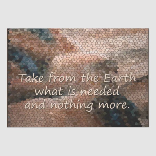 Südwestliches Indianerererbundpapier Seidenpapier (Vorderseite)