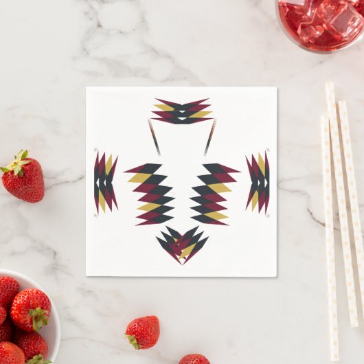 Südwestliches Indianermuster Serviette (Beispiel)