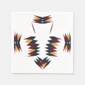 Südwestliches Indianermuster Serviette (Vorderseite)