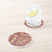 Südwestliches Muster Sandstone Drink Untersetzer (Seite)