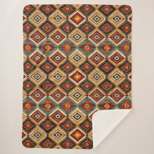 Südwestliches Muster Sherpadecke (Vorderseite)