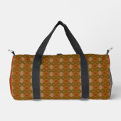 Südwestliches Rustikales Diamantmuster Duffle Bag (Vorderseite)