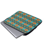 Südwestliches Stammes- Muster Laptopschutzhülle (Vorne Knopf)