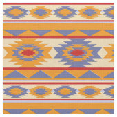 Südwestliches Stammes- Muster Stoff (Nahaufnahme)