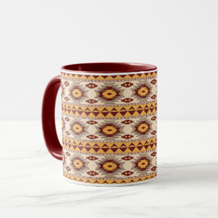 Südwestliches Stammes- Muster Tasse