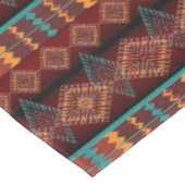Südwestliches Stammes- Muster Tischdecke (Schrägansicht)