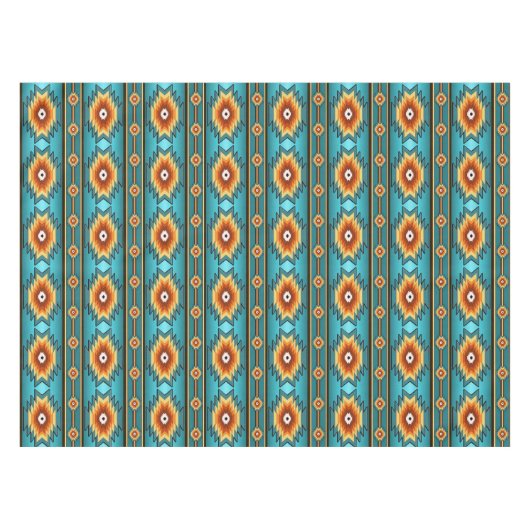 Südwestliches Stammes- Muster Tischdecke (Vorderseite (Horizontal))