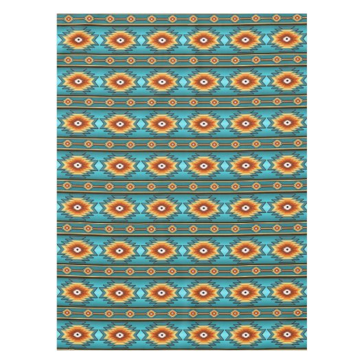 Südwestliches Stammes- Muster Tischdecke (Vorderseite)
