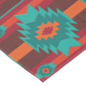 Südwestliches Stammes- Muster Tischdecke (Schrägansicht)