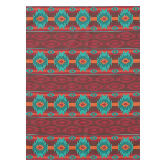 Südwestliches Stammes- Muster Tischdecke (Vorderseite)