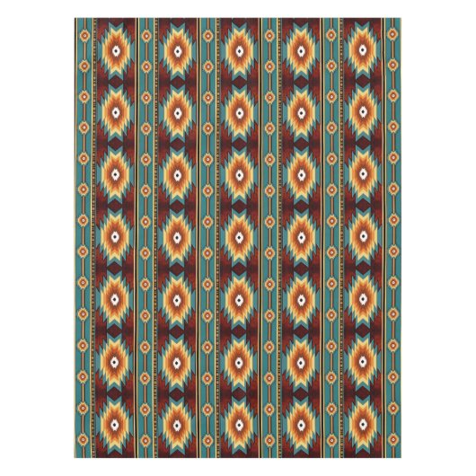 Südwestliches Stammes- Muster Tischdecke (Vorderseite)