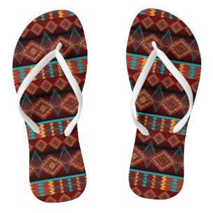 südwestliches Stammesmuster Badesandalen