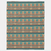 Südwestliches Stammesmuster. Fleecedecke (Vorderseite)