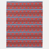 Südwestliches Stammesmuster. Fleecedecke (Vorderseite)