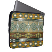 Südwestliches Stammesmuster Laptopschutzhülle (Vorne Rechts)