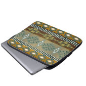 Südwestliches Stammesmuster Laptopschutzhülle (Vorne Knopf)
