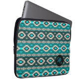 Südwestliches Stammesmuster. Laptopschutzhülle (Vorne Rechts)