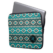 Südwestliches Stammesmuster. Laptopschutzhülle (Vorderseite Links)