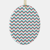 Südwestliches Zickzack Muster Keramik Ornament (Rechts)