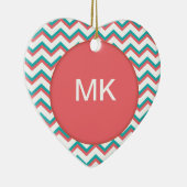 Südwestliches Zickzack Muster Keramikornament (Rechts)