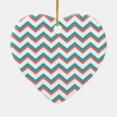 Südwestliches Zickzack Muster Keramikornament (Hinten)