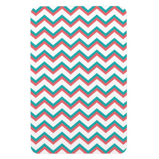 Südwestliches Zickzack Muster Magnet (Vertikal)