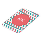 Südwestliches Zickzack Muster Magnet (Linke Seite)