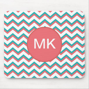 Südwestliches Zickzack Muster Mousepad