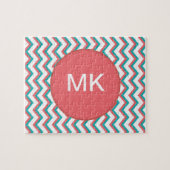 Südwestliches Zickzack Muster Puzzle (Horizontal)