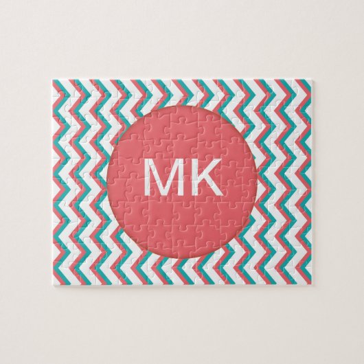 Südwestliches Zickzack Muster Puzzle (Horizontal)