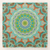 SüdwestMandala 2 Glasuntersetzer (Vorderseite)